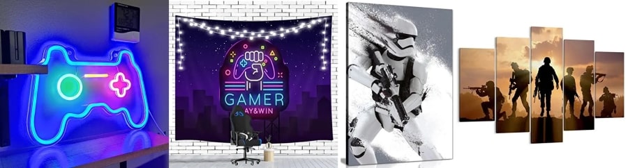 La mejor decoración gaming (Actualizado 2024)